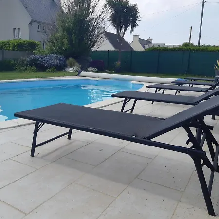 5 Chbres Avec Piscine Chauffee A 300m De La Villa Penmarc'h